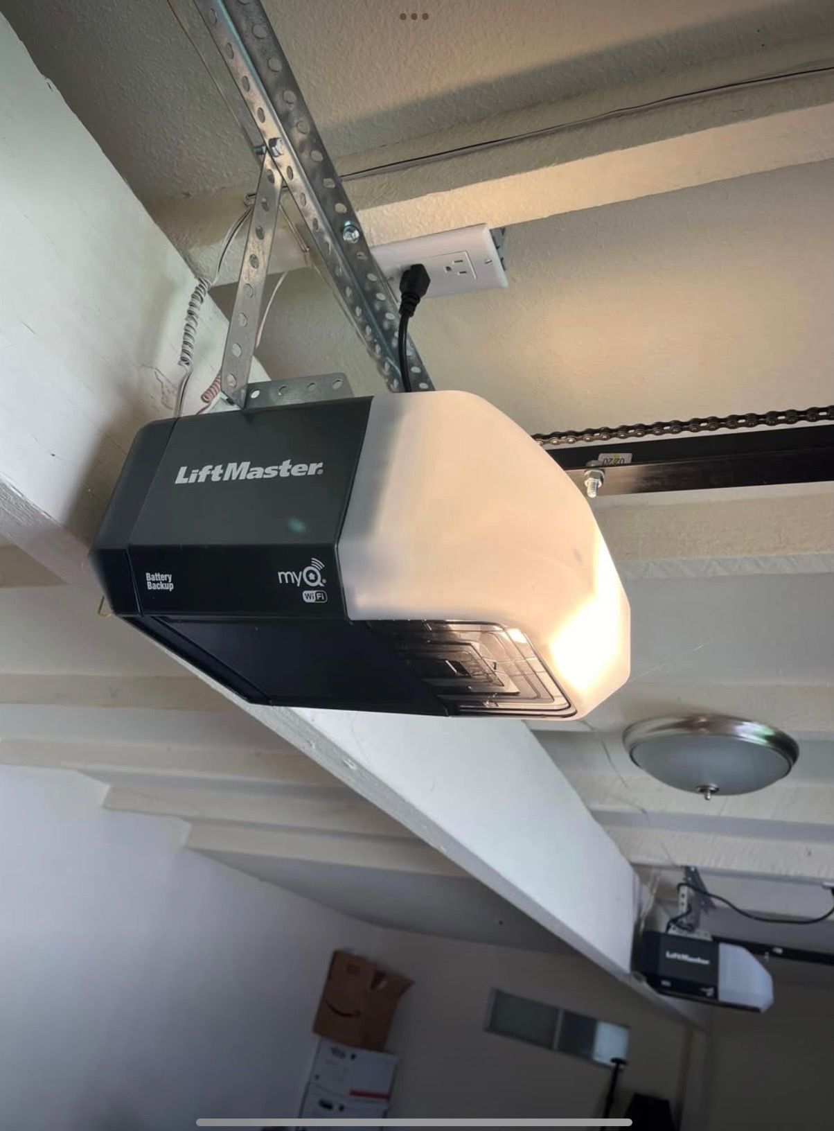 LiftMaster garage door opener installation